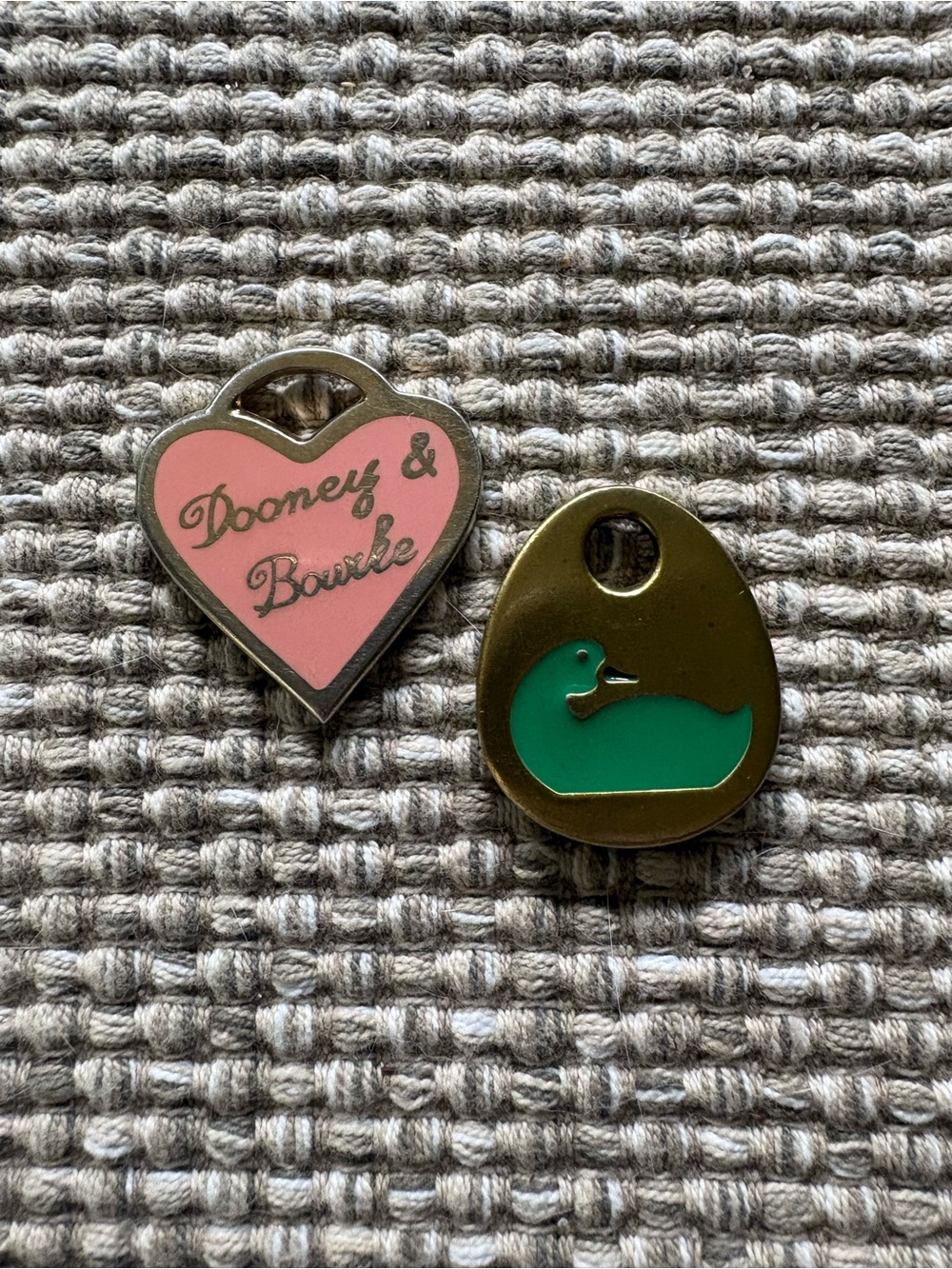 Dooney & Bourke 2 Accessory Purse Fobs